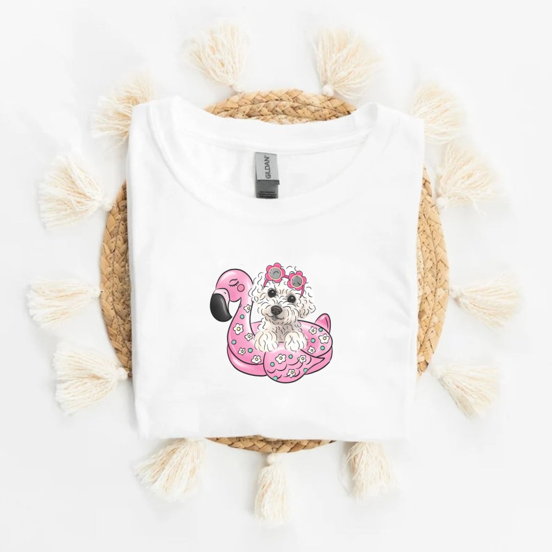 Custom Dog Illustration T Shirt